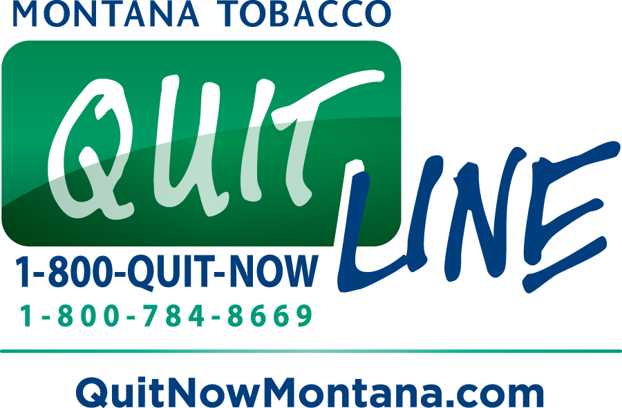 Montana Tobacco Quit Line Logo activate to go to home